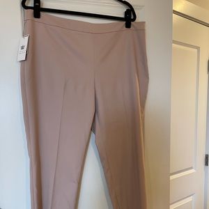 Chaus Pink Side Zip Pink Pants.  NWT.  Size 16